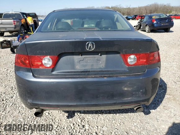 2004 Acura TSX with VIN JH4CL96854C010872, listed as a Copart auction lot 47054315 with 271,002 mi miles and Salvage Title. Bid and sale history available at carsss.com. Image 6.