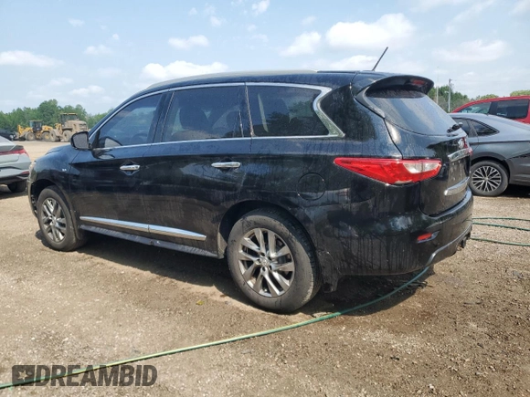 2015 Infiniti QX60 with VIN 5N1AL0MM5FC558485, listed as a Copart auction lot 60517335 with 101,343 mi miles and Clean title. Bid and sale history available at DreamBid. Image 2.