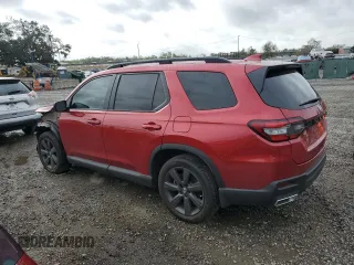 2023 Honda Pilot Sport with VIN 5FNYG2H31PB015143, listed as a Copart auction lot 47923925 with 28,279 mi miles and Salvage Title. Bid and sale history available at carsss.com. Image 2.