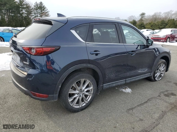 2021 Mazda CX-5 Grand Touring with VIN JM3KFADM6M0367976, listed as a Copart auction lot 44916195 with 50,500 mi miles and Salvage Title. Bid and sale history available at carsss.com. Image 3.