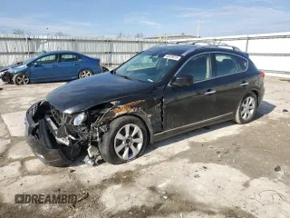 2010 Infiniti EX Journey with VIN JN1AJ0HR8AM755799, listed as a Copart auction lot 46839915 with 164,262 mi miles and Salvage Title. Bid and sale history available at carsss.com. Image 1.