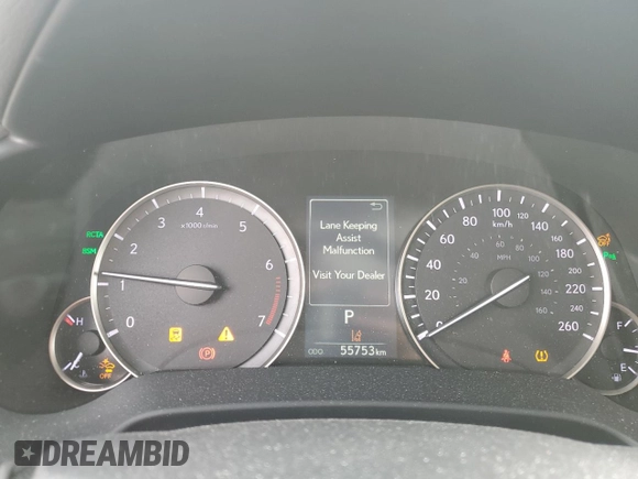 2018 Lexus RX 350 with VIN 2T2BZMCA9JC159824, listed as a Copart auction lot 57145165 with 55,753 mi miles and Salvage title. Bid and sale history available at DreamBid. Image 9.