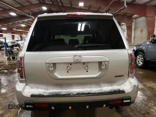 2007 Honda Pilot EX with VIN 5FNYF18457B018486, listed as a Copart auction lot 45153395 with 192,485 mi miles and Salvage Title. Bid and sale history available at DreamBid. Image 6.