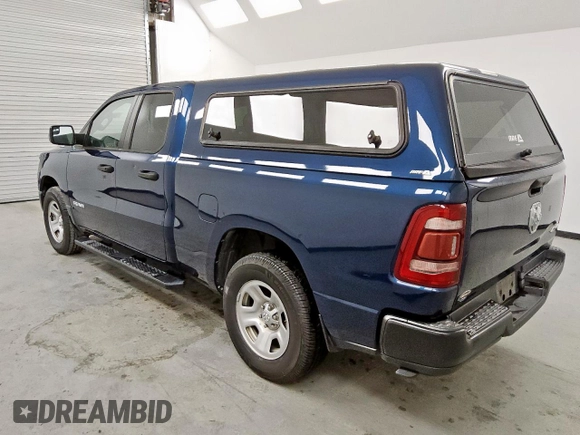 2021 Ram 1500 Tradesman with VIN 1C6RRFCGXMN714257, listed as a Copart auction lot 63303795 with 99,698 mi miles and Clean title. Bid and sale history available at DreamBid. Image 2.