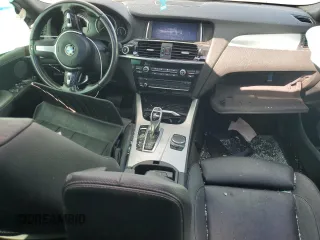 2017 BMW X4 M40i with VIN 5UXXW7C51H0U25511, listed as a Copart auction lot 77492894 with 94,003 mi miles and Salvage Title. Bid and sale history available at carsss.com. Image 8.