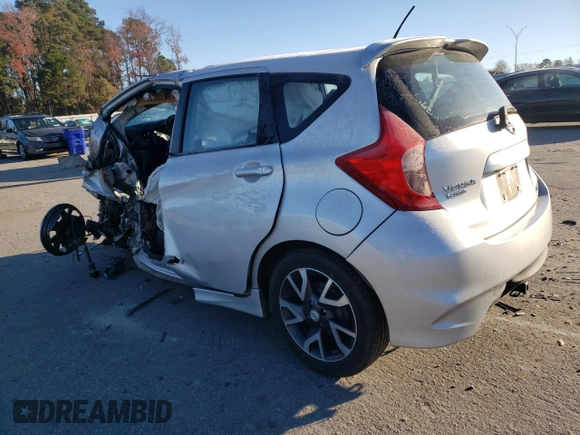 2015 Nissan Note SR with VIN 3N1CE2CP9FL366119, listed as a Copart auction lot 84079564 with Not provided miles and Salvage title. Bid and sale history available at DreamBid. Image 2.