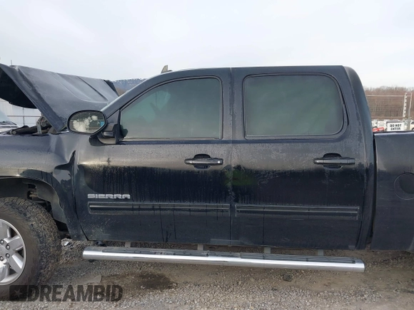 2013 GMC Sierra 1500 SLT with VIN 3GTP2WE73DG108356, listed as a IAAI auction lot 41598358 with Not provided miles and . Bid and sale history available at DreamBid. Image 13.