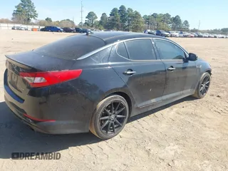 2013 Kia Optima SX with VIN 5XXGR4A64DG100105, listed as a IAAI auction lot 41856618 with 288,670 mi miles. Bid and sale history available at carsss.com. Image 4.