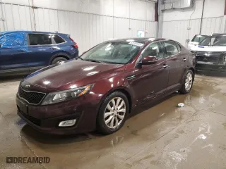 2015 Kia Optima EX with VIN 5XXGN4A76FG386286, listed as a Copart auction lot 53246905 with 196,994 mi miles and Clean Title. Bid and sale history available at carsss.com. Image 1.