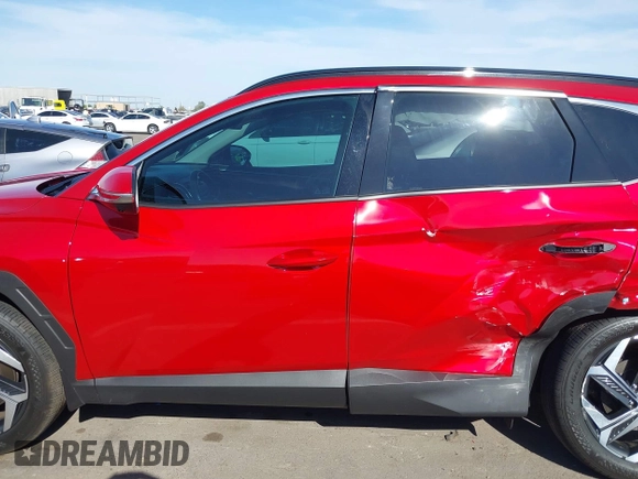 2023 Hyundai Tucson Limited with VIN 5NMJE3AE7PH255868, listed as a IAAI auction lot 41988962 with 14,025 mi miles. Bid and sale history available at carsss.com. Image 14.