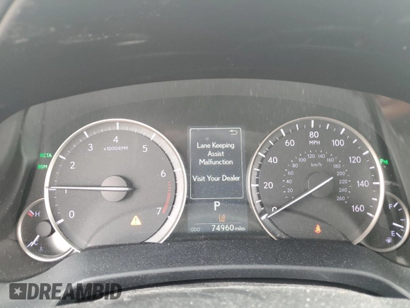 2019 Lexus RX 350 z VIN 2T2BZMCA2KC187613, wystawiony jako Copart lot #55376685 z przebiegiem 74 960 mil mil oraz Szkoda całkowita • Salvage title. Historia ofert i sprzedaży dostępna na DreamBid. Obrazek 9.