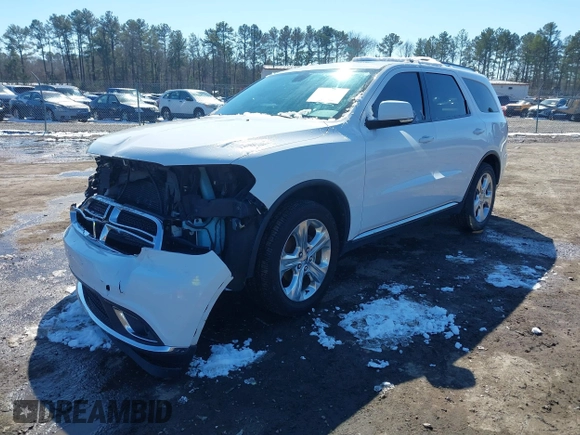 2015 Dodge Durango Limited with VIN 1C4RDJDG3FC771956, listed as a IAAI auction lot 41630105 with 103,657 mi miles and . Bid and sale history available at DreamBid. Image 2.