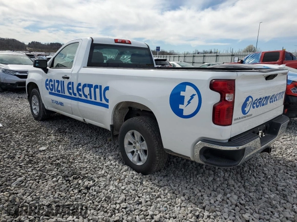 2019 Chevrolet Silverado 1500 Work Truck with VIN 3GCNWAEF1KG261966, listed as a Copart auction lot 50313505 with 160,135 mi miles and Salvage Title. Bid and sale history available at DreamBid. Image 2.