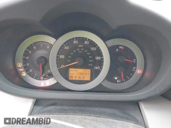 2007 Toyota RAV4 with VIN JTMZD33V175037270, listed as a IAAI auction lot 41549532 with 178,097 mi miles. Bid and sale history available at carsss.com. Image 7.