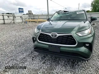 2023 Toyota Highlander L with VIN 5TDKDRBHXPS500758, listed as a Copart auction lot 58609615 with 45,653 mi miles and Salvage title. Bid and sale history available at DreamBid. Image 14.