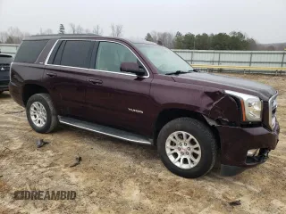 2017 GMC Yukon SLT with VIN 1GKS2BKC1HR223083, listed as a Copart auction lot 45017495 with 61,632 mi miles and Salvage Title. Bid and sale history available at DreamBid. Image 4.
