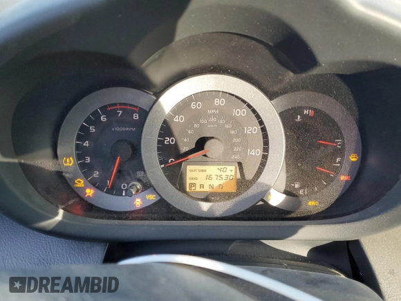 2006 Toyota RAV4 Sport with VIN JTMBK32V165001389, listed as a Copart auction lot 44011215 with 167,530 mi miles and Clean Title. Bid and sale history available at carsss.com. Image 9.