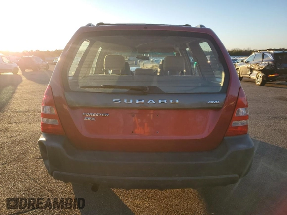 2003 Subaru Forester X with VIN JF1SG63663G751712, listed as a Copart auction lot 84119204 with 103,978 mi miles and Salvage Title. Bid and sale history available at carsss.com. Image 6.