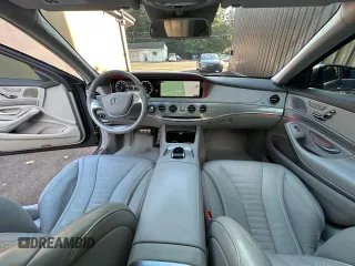 2017 Mercedes-Benz S 550 with VIN WDDUG8FBXHA341129, listed as a Copart auction lot 44324725 with 64,190 mi miles and Clean Title. Bid and sale history available at carsss.com. Image 9.