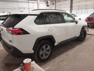 2023 Toyota RAV4 Hybrid XLE with VIN JTMRWRFV1PD180055, listed as a IAAI auction lot 41748593 with 40,487 mi miles. Bid and sale history available at carsss.com. Image 4.