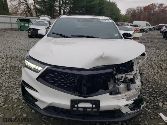 2020 Acura RDX w/A-Spec Pkg with VIN 5J8TC2H68LL037147, listed as a Copart auction lot 81382204 with 52,702 mi miles and Salvage Title. Bid and sale history available at carsss.com. Image 5.