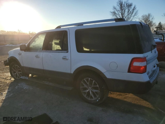 2017 Ford Expedition EL XLT with VIN 1FMJK1HT0HEA77612, listed as a Copart auction lot 88516635 with 139,036 mi miles and Salvage Title. Bid and sale history available at carsss.com. Image 2.