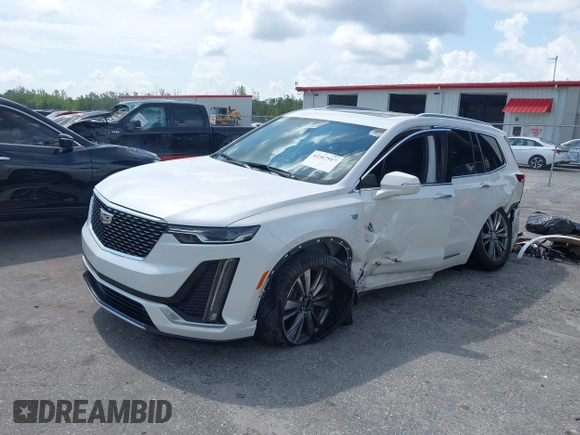 2020 Cadillac XT6 FWD Premium Luxury with VIN 1GYKPCRS6LZ193579, listed as a IAAI auction lot 42367917 with 39,647 mi miles and . Bid and sale history available at DreamBid. Image 18.