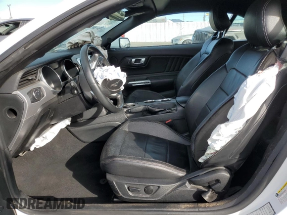 2022 Ford Mustang EcoBoost with VIN 1FATP8UH8N5100869, listed as a Copart auction lot 42118565 with 0 mi miles and Non Repairable. Bid and sale history available at carsss.com. Image 7.