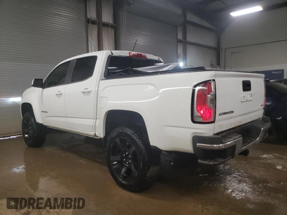 2015 GMC Canyon 4WD SLE with VIN 1GTG6BE36F1187064, listed as a Copart auction lot 46594735 with 109,987 mi miles and Salvage Title. Bid and sale history available at carsss.com. Image 2.