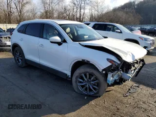 2020 Mazda CX-9 Touring z VIN JM3TCBCY0L0406437, wystawiony jako Copart lot #46789725 z przebiegiem 56 279 mil mil oraz Szkody całkowita. Historia ofert i sprzedaży dostępna na DreamBid. Obrazek 4.