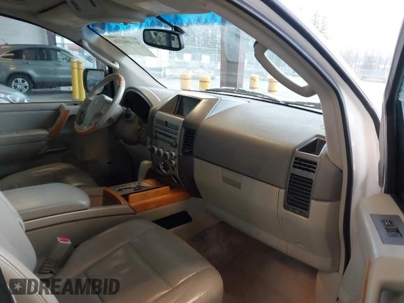 2007 Infiniti QX56 with VIN 5N3AA08C27N806504, listed as a IAAI auction lot 41484226 with 202,943 mi miles. Bid and sale history available at carsss.com. Image 5.
