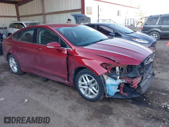 2014 Ford Fusion SE with VIN 3FA6P0H75ER352916, listed as a IAAI auction lot 41665303 with 106,476 mi miles. Bid and sale history available at carsss.com. Image 1.