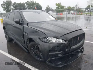 2018 Jaguar F-Pace 25t Prestige with VIN SADCK2FX8JA257821, listed as a IAAI auction lot 40053244 with 111,254 mi miles and . Bid and sale history available at DreamBid. Image 1.