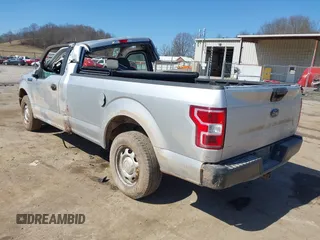 2019 Ford F-150 XL with VIN 1FTMF1CPXKKC81522, listed as a IAAI auction lot 41763416 with 375,402 mi miles. Bid and sale history available at carsss.com. Image 3.
