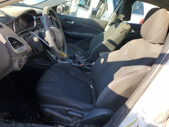 2016 Dodge Dart SXT Sport with VIN 1C3CDFFAXGD802289, listed as a Copart auction lot 49369365 with 70,964 mi miles and Salvage Title. Bid and sale history available at DreamBid. Image 7.