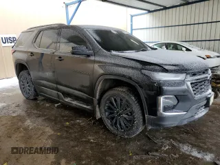 2022 Chevrolet Traverse RS with VIN 1GNERJKWXNJ107875, listed as a Copart auction lot 45517095 with 41,572 mi miles and Salvage title. Bid and sale history available at DreamBid. Image 4.
