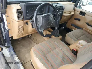 1997 Jeep Wrangler Sport with VIN 1J4FY19S2VP452229, listed as a Copart auction lot 60422775 with 164,346 mi miles and Clean title. Bid and sale history available at DreamBid. Image 8.