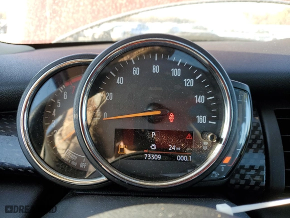 2018 MINI Hardtop 4 Door Cooper S with VIN WMWXU3C58J2F51648, listed as a Copart auction lot 83398644 with 73309 miles and Salvage Title. Bid and sale history available at carsss.com. Image 9.