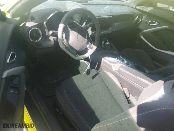 2019 Chevrolet Camaro 1LT with VIN 1G1FA1RS5K0156256, listed as a Copart auction lot 49217325 with 0 mi miles and Salvage Title. Bid and sale history available at carsss.com. Image 8.
