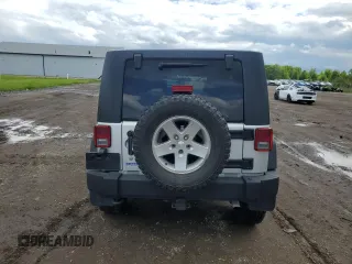 2010 Jeep Wrangler Unlimited Rubicon with VIN 1J4BA6H18AL222429, listed as a Copart auction lot 58348815 with 80,317 mi miles and Salvage title. Bid and sale history available at DreamBid. Image 6.