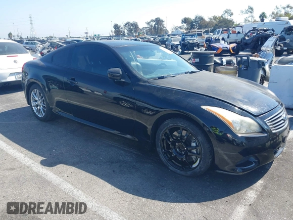2008 Infiniti G37 Coupe Journey with VIN JNKCV64EX8M128384, listed as a IAAI auction lot 40498698 with Not Provided miles. Bid and sale history available at carsss.com. Image 1.