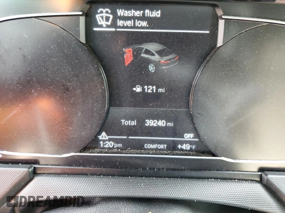 2021 BMW 2 Series 228i xDrive with VIN WBA73AK00M7H32960, listed as a Copart auction lot 52205695 with 39,240 mi miles and Salvage title. Bid and sale history available at DreamBid. Image 9.