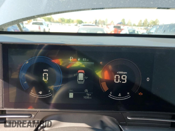 2024 Hyundai Kona Essential with VIN KM8HA3AB5RU179915, listed as a Copart auction lot 73300114 with 1,035 mi miles and Salvage Title. Bid and sale history available at DreamBid. Image 9.
