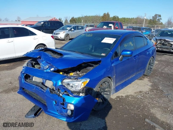 2016 Subaru WRX Premium with VIN JF1VA1E69G9827321, listed as a IAAI auction lot 41495496 with 164,371 mi miles. Bid and sale history available at carsss.com. Image 6.