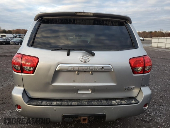 2014 Toyota Sequoia Platinum with VIN 5TDDY5G10ES094035, listed as a Copart auction lot 80311314 with 149,692 mi miles and Salvage Title. Bid and sale history available at carsss.com. Image 6.