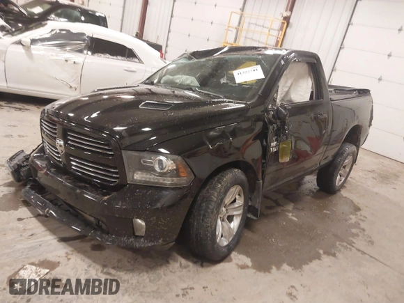 2014 Ram 1500 with VIN 3C6JR7CT6EG333032, listed as a IAAI auction lot 41322701 with 102,750 mi miles and . Bid and sale history available at DreamBid. Image 17.