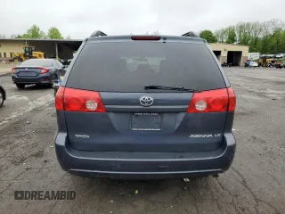2010 Toyota Sienna CE with VIN 5TDKK4CCXAS323566, listed as a Copart auction lot 54738025 with 186,613 mi miles and Clean Title. Bid and sale history available at DreamBid. Image 6.