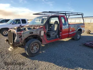 1999 Ford Super Duty F-250 XL with VIN 1FTNX20F1XEB23627, listed as a Copart auction lot 75360434 with 224,711 mi miles and Salvage Title. Bid and sale history available at carsss.com. Image 1.