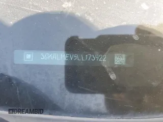 2020 GMC Terrain SLE z VIN 3GKALMEV5LL173922, wystawiony jako Copart lot #54954265 z przebiegiem 86 033 mil mil oraz Szkoda całkowita • Salvage title. Historia ofert i sprzedaży dostępna na DreamBid. Obrazek 13.