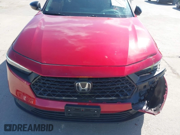 2024 Honda Accord Sport with VIN 1HGCY2F54RA091707, listed as a IAAI auction lot 42311738 with 11,996 mi miles and . Bid and sale history available at DreamBid. Image 6.
